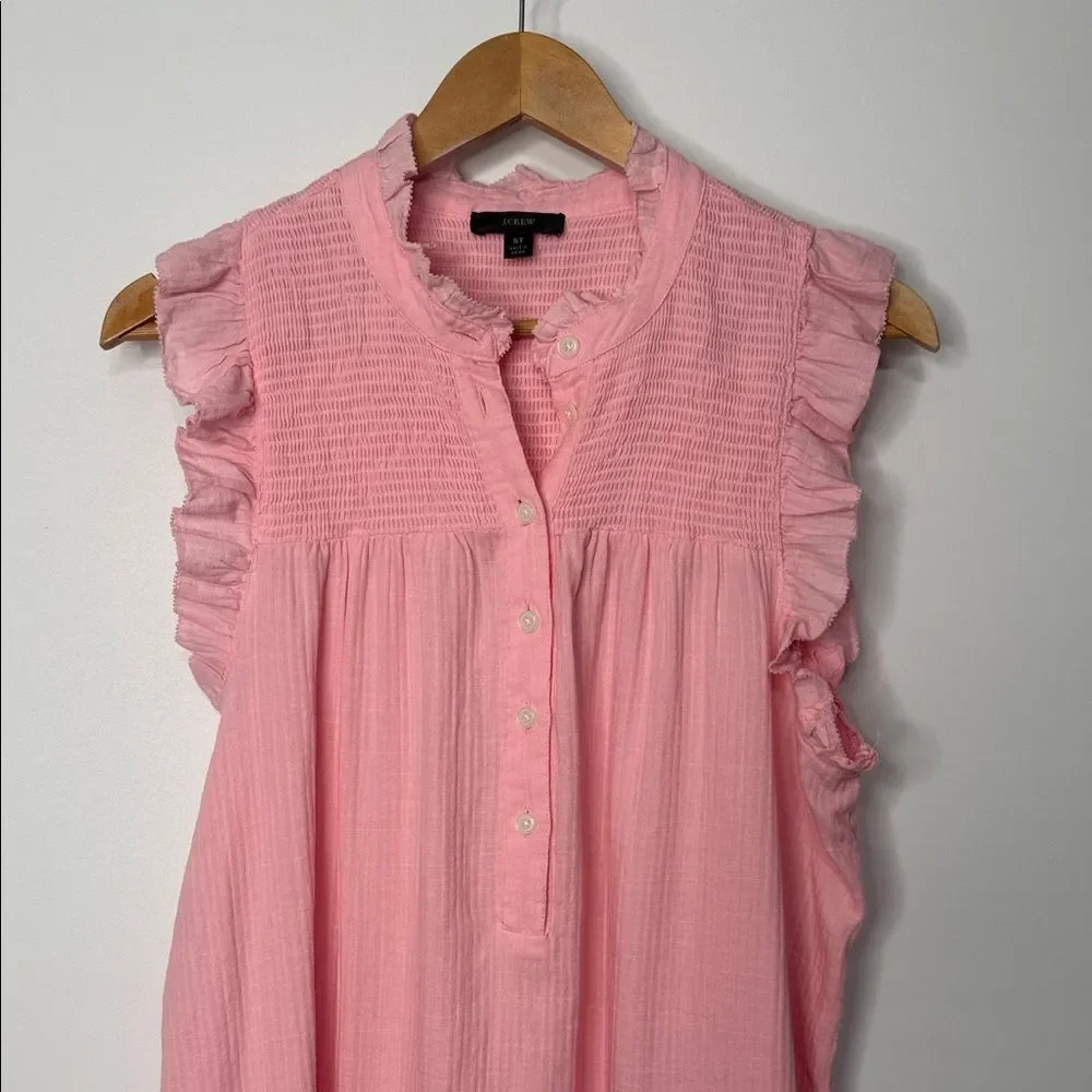 J. Crew Garden dress in soft gauze Size ST - Picture 3 of 10
